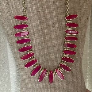 Kendra Scott Pink and Gold Necklace!